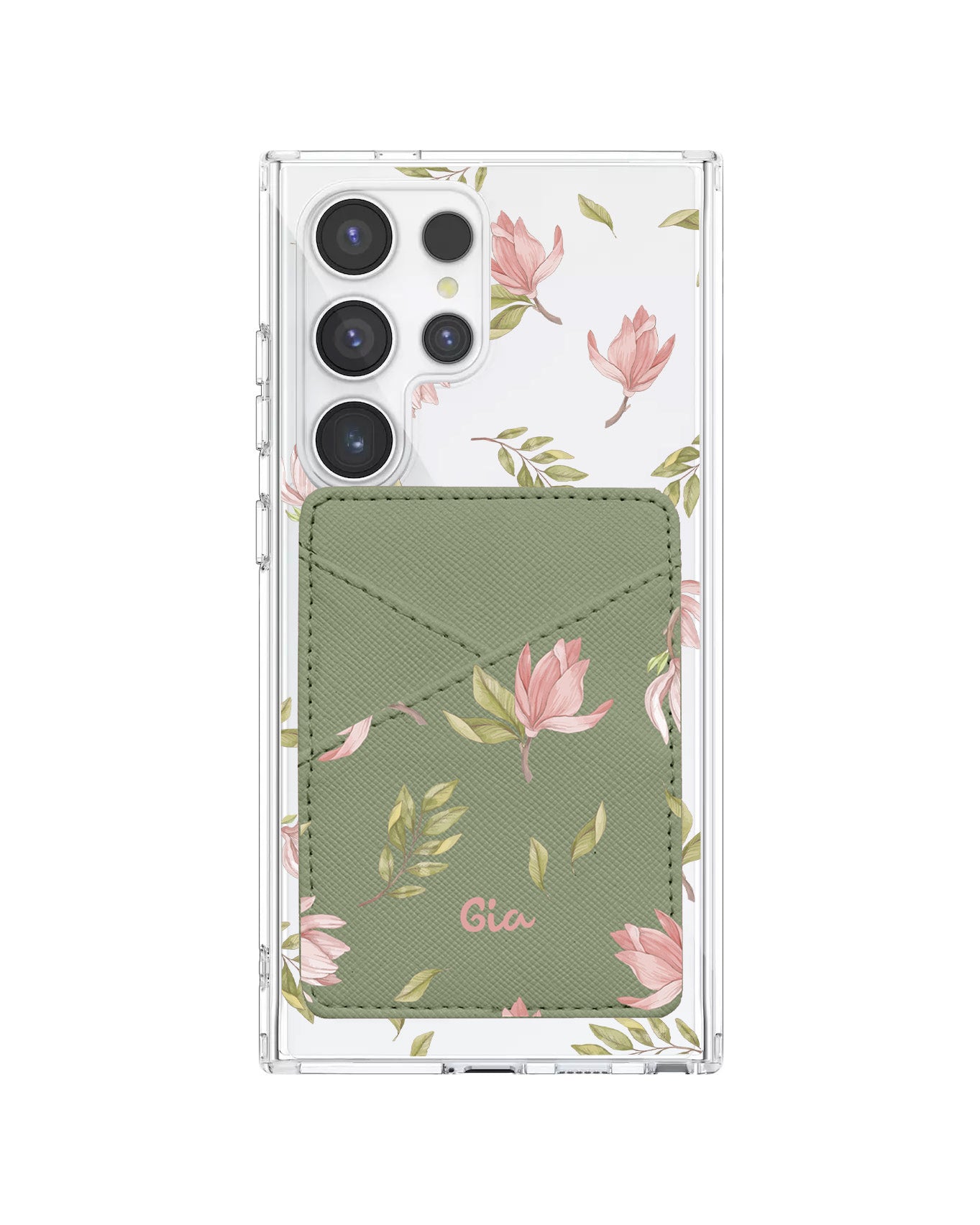 Android Phone Wallet Case - Azalea
