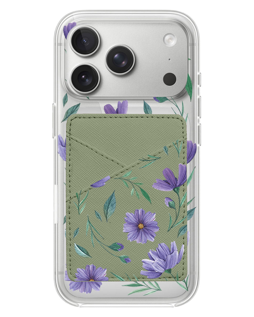 iPhone Phone Wallet Case - February Violet