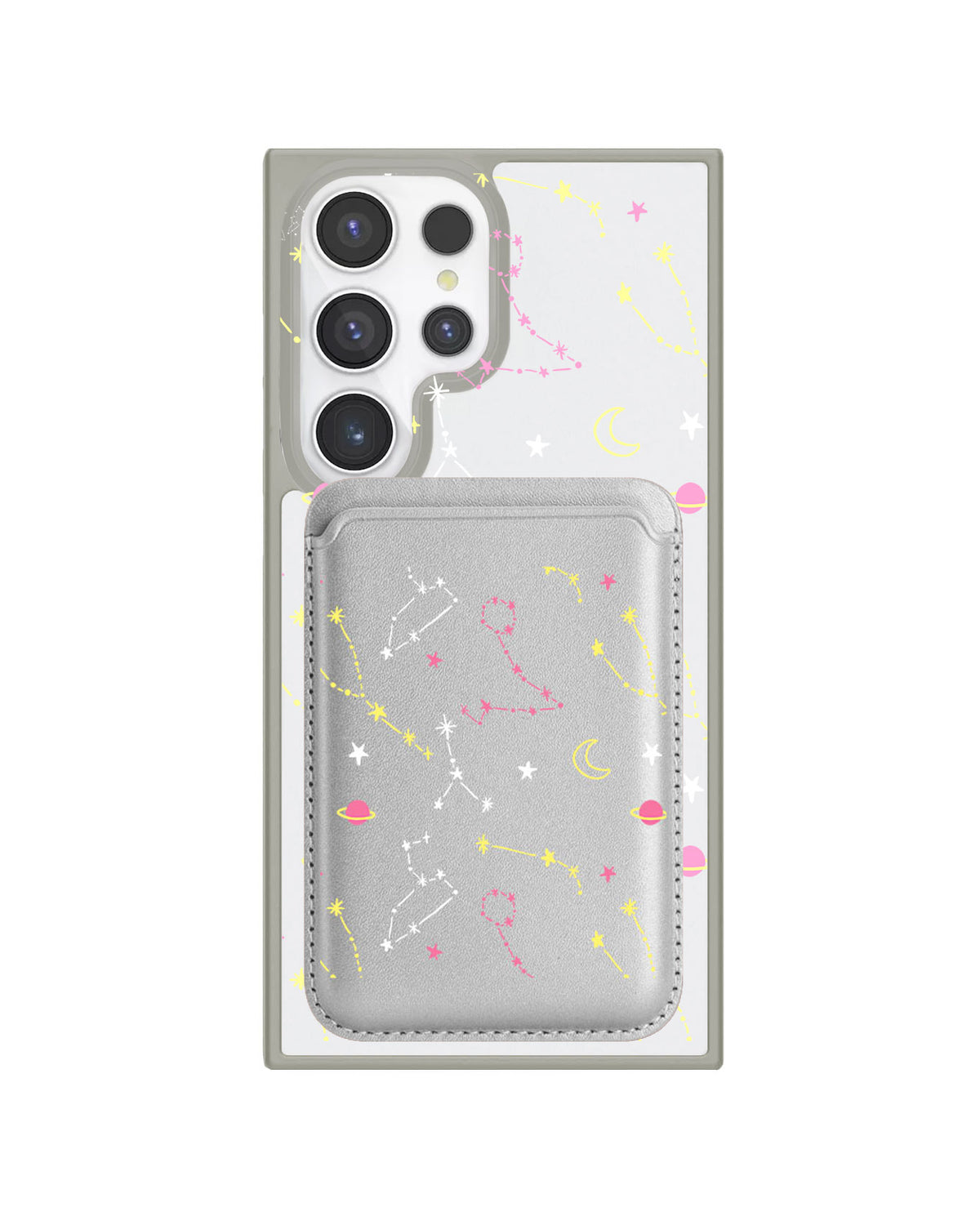 Android Magnetic Wallet Case - Constellation Candy