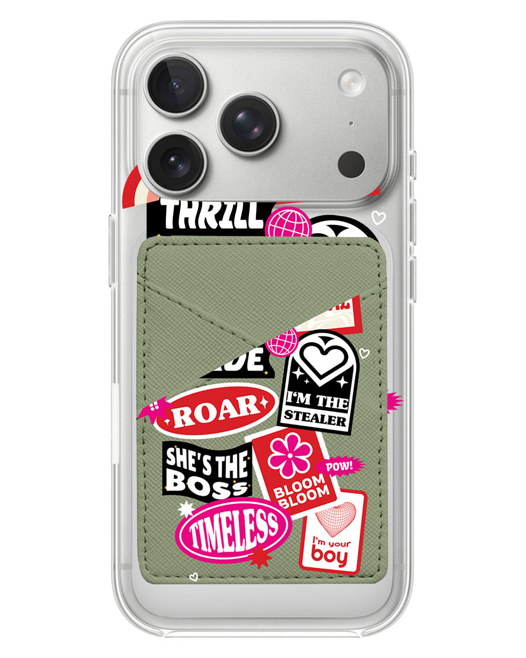 iPhone Phone Wallet Case - The Boyz Song Sticker Pack