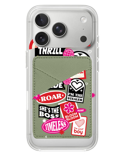 iPhone Phone Wallet Case - The Boyz Song Sticker Pack