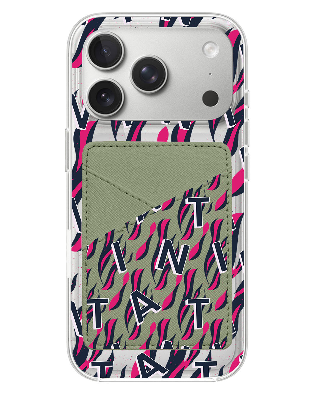 iPhone Phone Wallet Case - Tiger Monogram 2.0