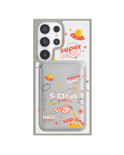 Android Magnetic Wallet Case - StrayKids 5 Stars