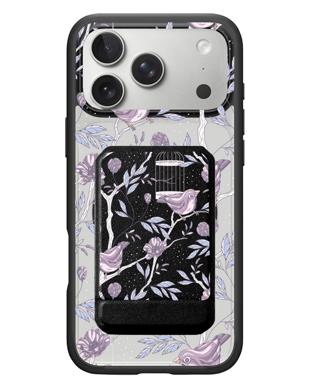 iPhone Magnetic Multifold Wallet - Lovebird 15.0