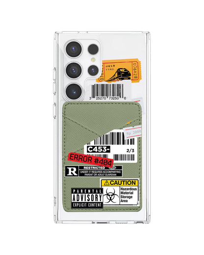 Android Phone Wallet Case - Label Sticker Pack