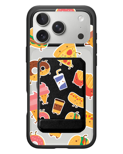 iPhone Magnetic Multifold Wallet - Fast Foodies