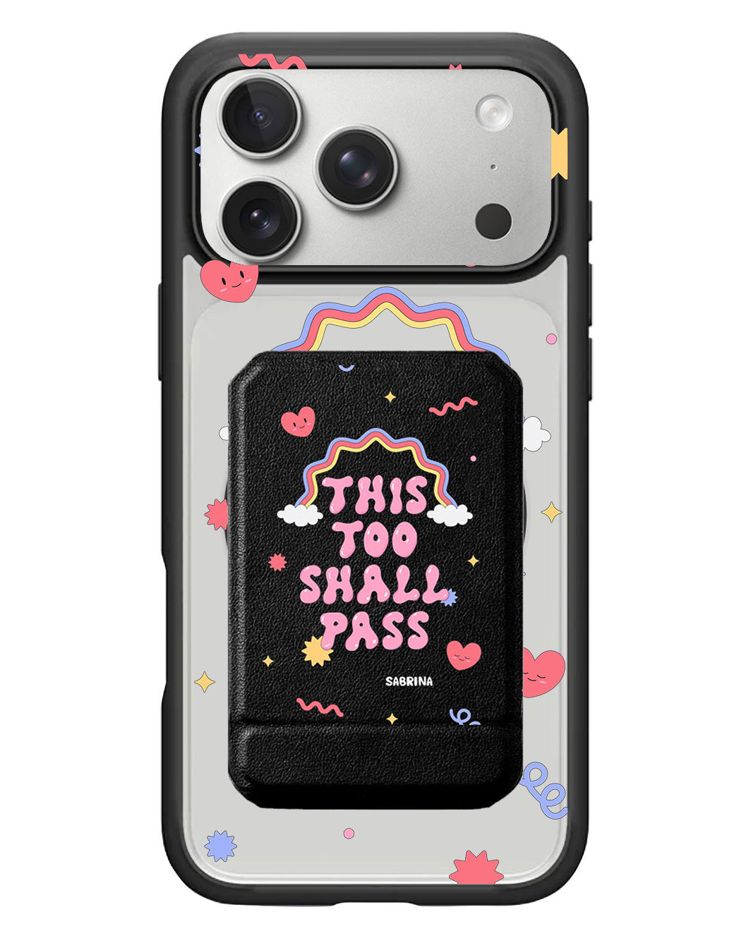 iPhone Magnetic Multifold Wallet - This too Shall Pass