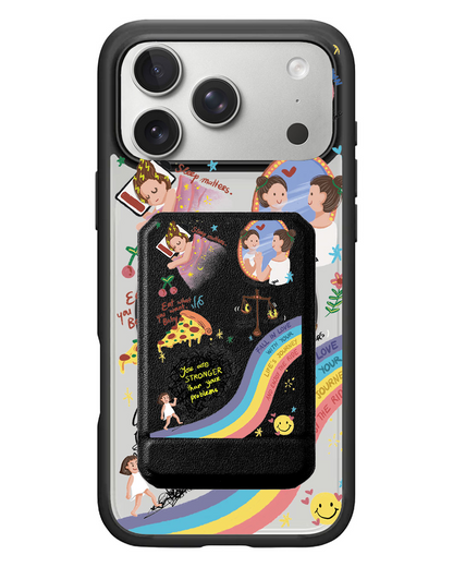 iPhone Magnetic Multifold Wallet - Self Love 2.0