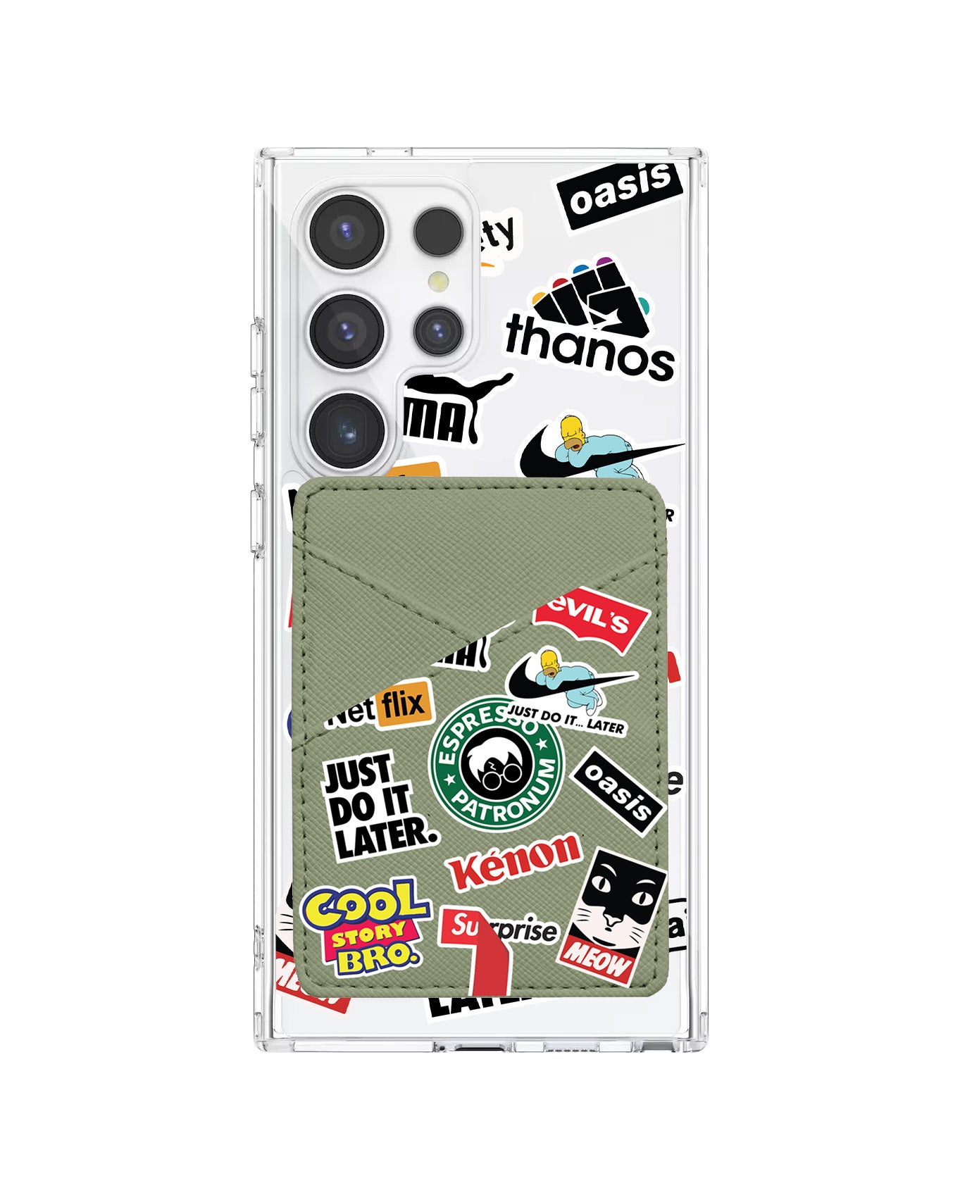 Android Phone Wallet Case - Brand Parody 1.0