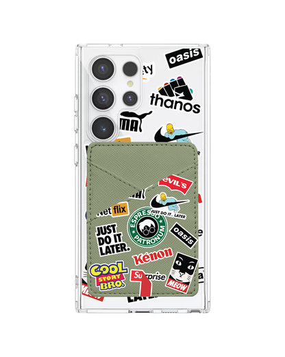 Android Phone Wallet Case - Brand Parody 1.0