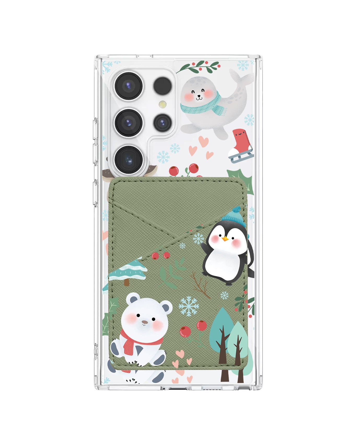 Android Phone Wallet Case - Winter