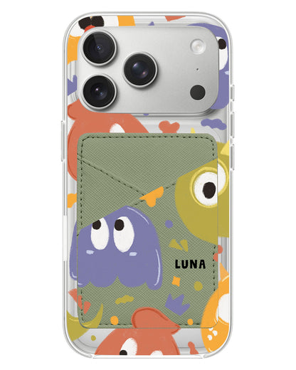 iPhone Phone Wallet Case - Cute Monster 1
