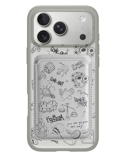 iPhone Magnetic Wallet Case - Freedom