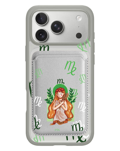 iPhone Magnetic Wallet Case - Virgo