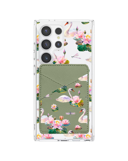 Android Phone Wallet Case - Swan