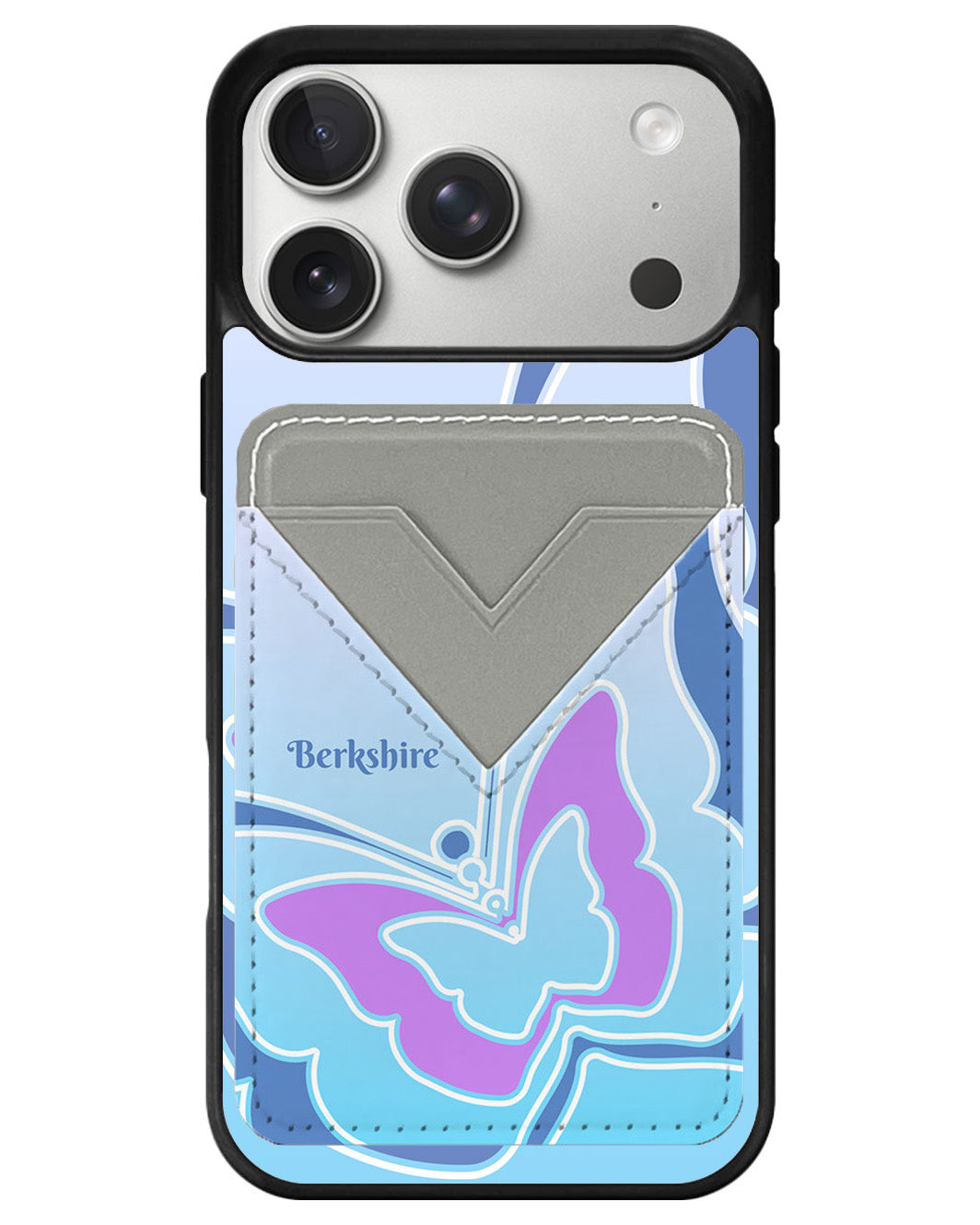 iPhone Avant Wallet Case - Butterfly Mirror 2.0