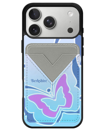 iPhone Avant Wallet Case - Butterfly Mirror 2.0