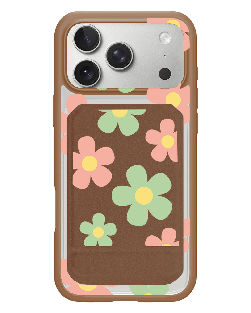 iPhone Magnetic Multifold Wallet - Daisy Spring