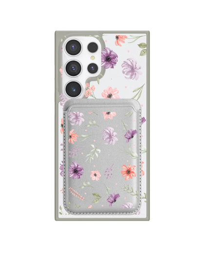 Android Magnetic Wallet Case - Botanical Garden 3.0