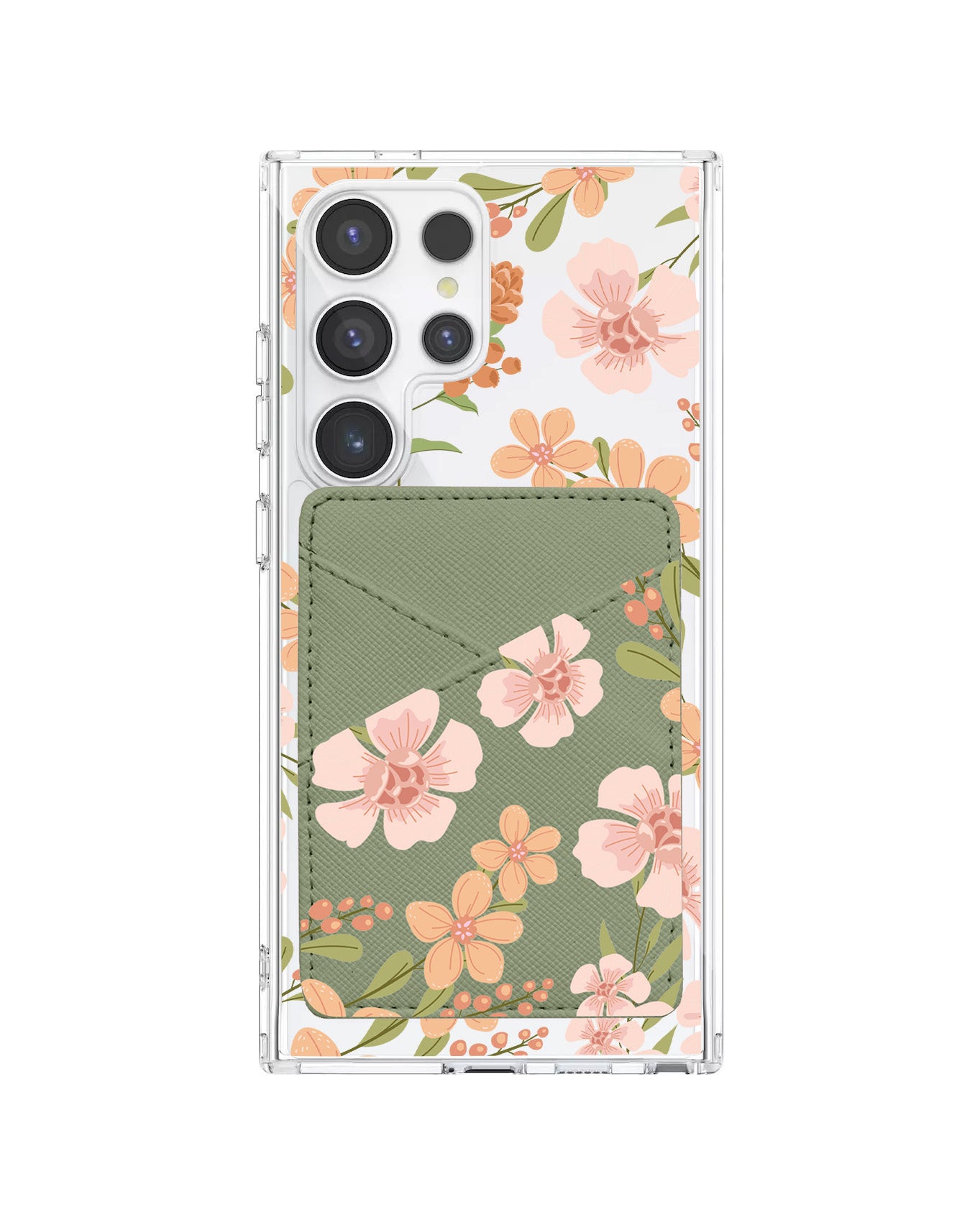 Android Phone Wallet Case - Vinca