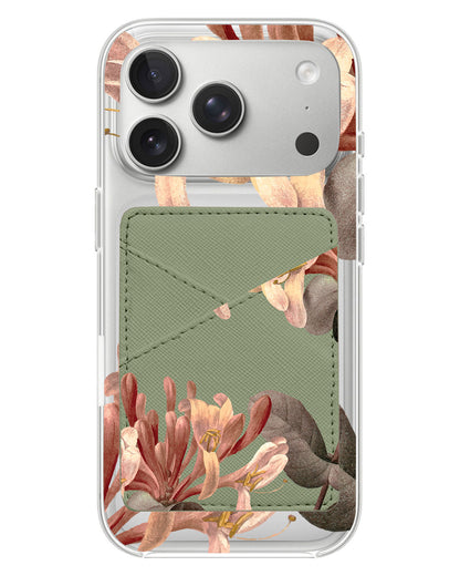 iPhone Phone Wallet Case - June Honey Suckle