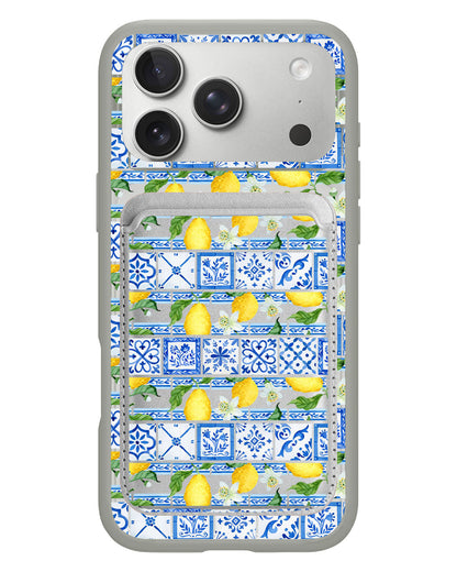 iPhone Magnetic Wallet Case - Majolica Firenze