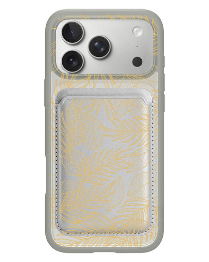 iPhone Magnetic Wallet Case - Sketchy Tropical 1.0