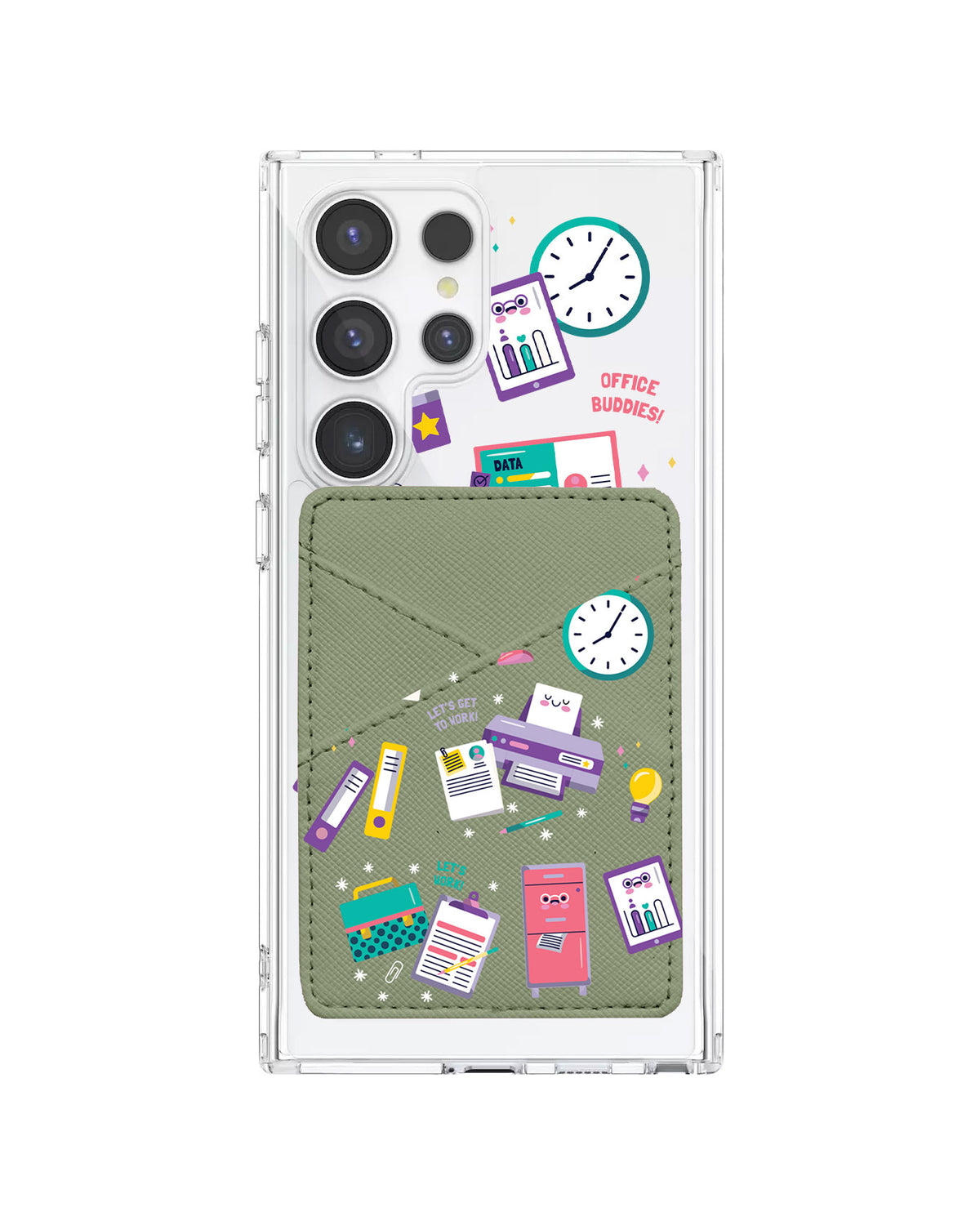 Android Phone Wallet Case - Officer