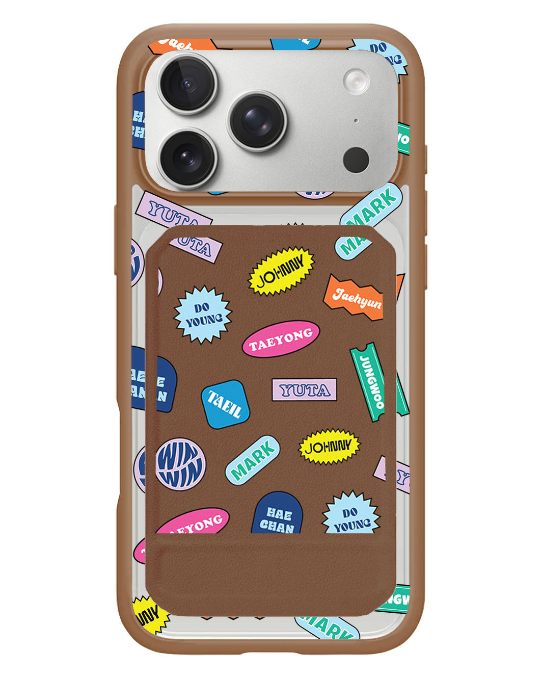 iPhone Magnetic Multifold Wallet - NCT127 Squad