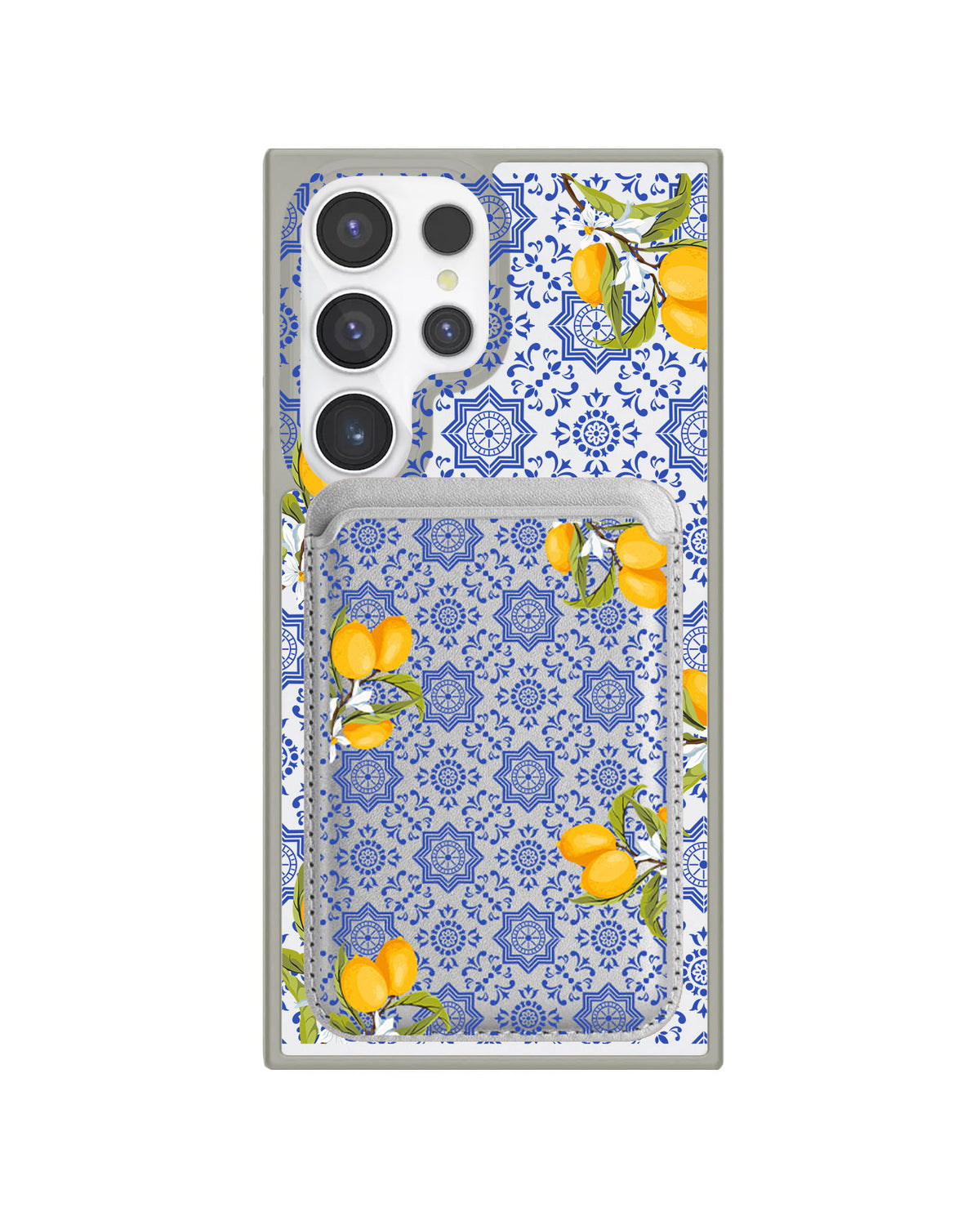 Android Magnetic Wallet Case - Majolica Sicily