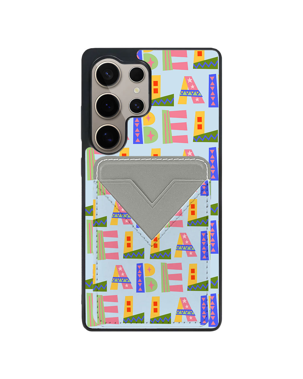 Android Avant Wallet Case - Playful Monogram 5.0