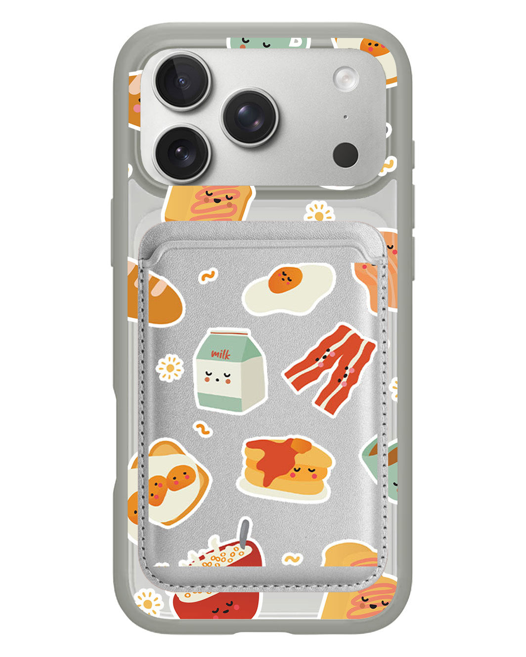 iPhone Magnetic Wallet Case - English Breakfast