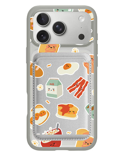 iPhone Magnetic Wallet Case - English Breakfast