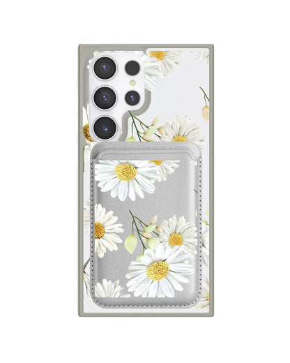 Android Magnetic Wallet Case - October Chrysanthemum