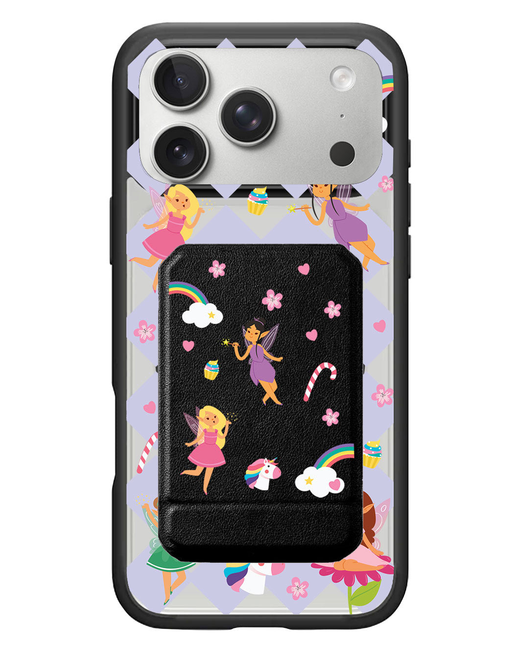iPhone Magnetic Multifold Wallet - Fairy