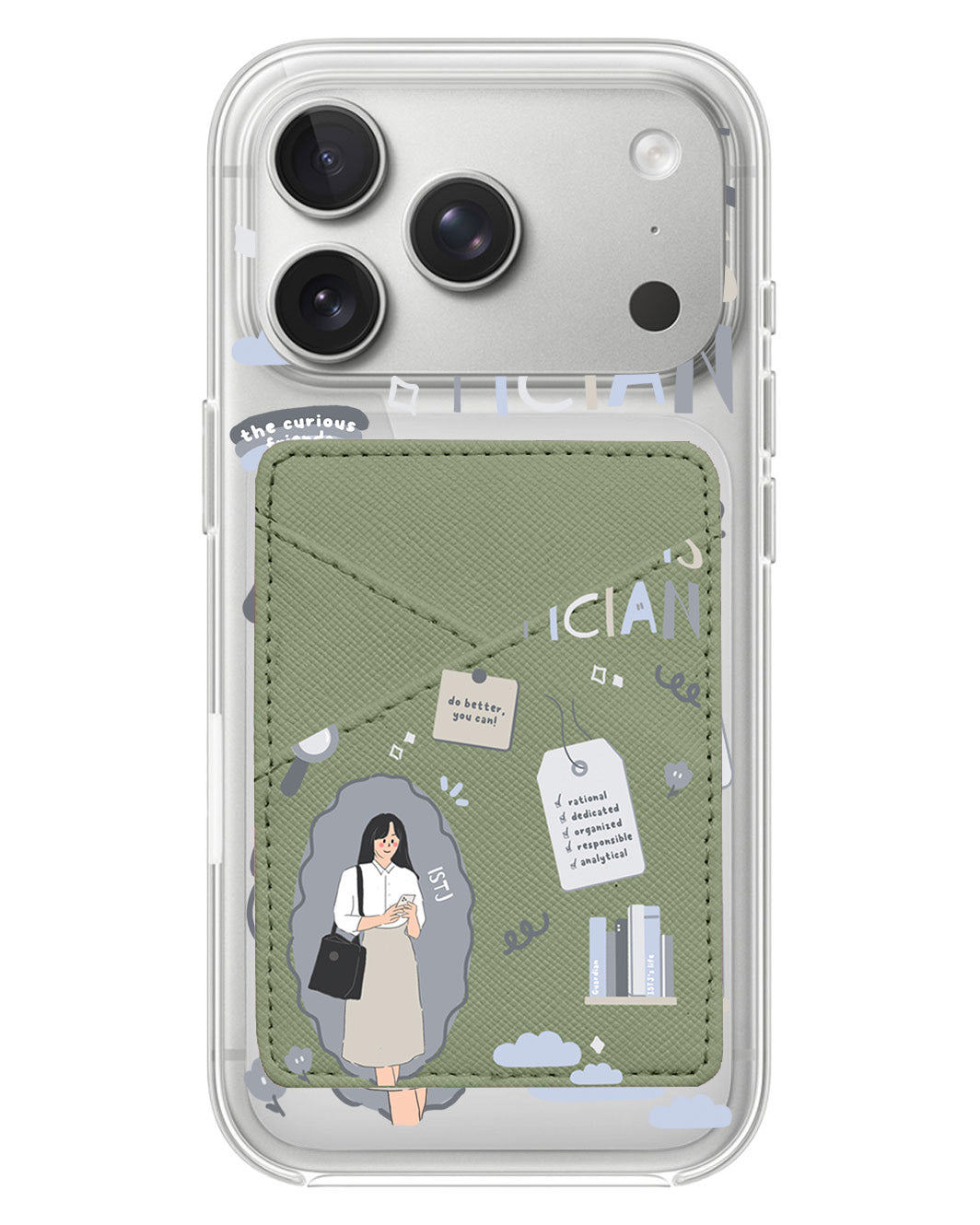 iPhone Phone Wallet Case - Istj