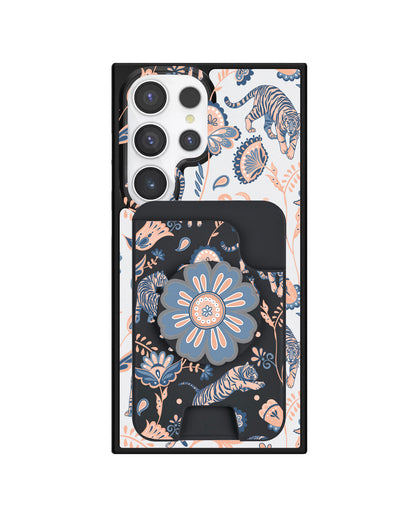 Android Magpop Wallet - Tiger & Floral 5.0