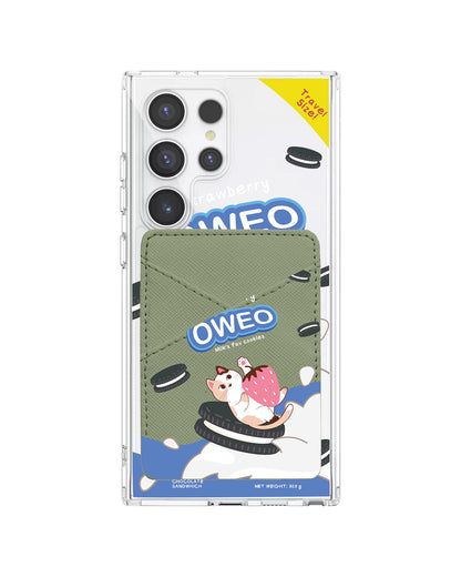 Android Phone Wallet Case - Oweo Cat
