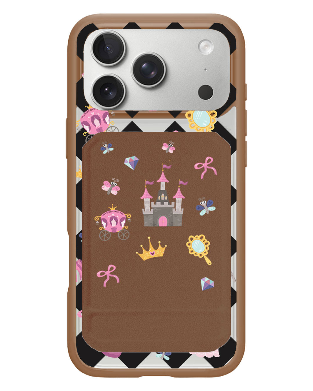 iPhone Magnetic Multifold Wallet - Little Princess
