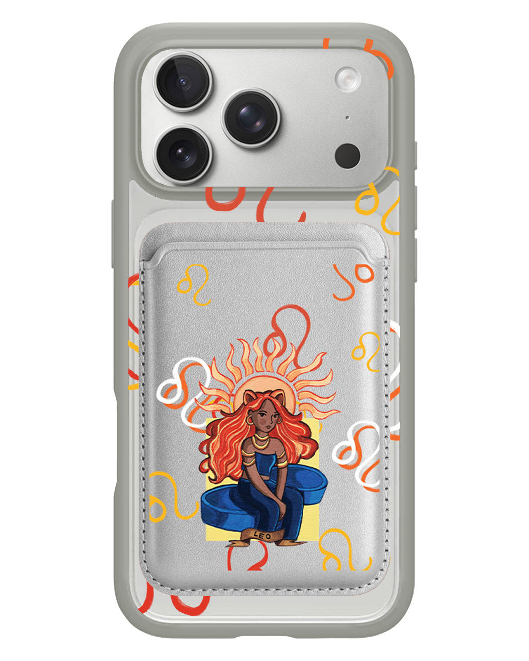 iPhone Magnetic Wallet Case - Leo
