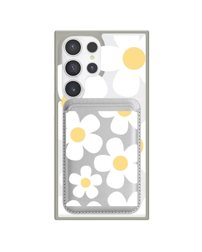 Android Magnetic Wallet Case - Daisy 1.0