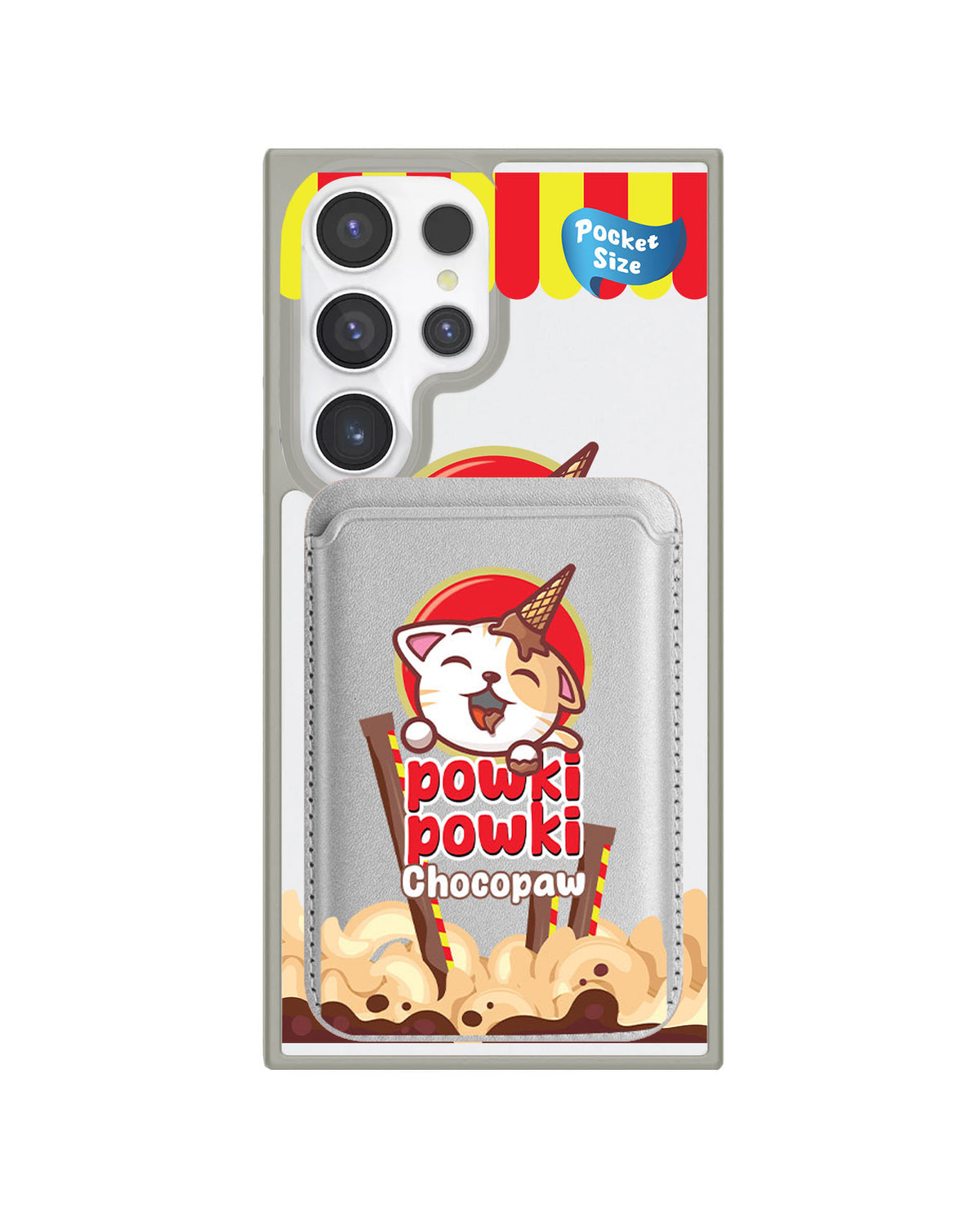 Android Magnetic Wallet Case - Powki Powki