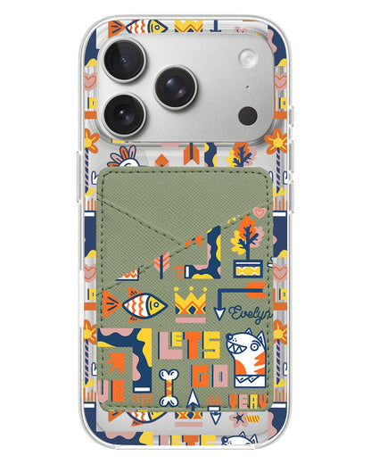 iPhone Phone Wallet Case - Life in Color