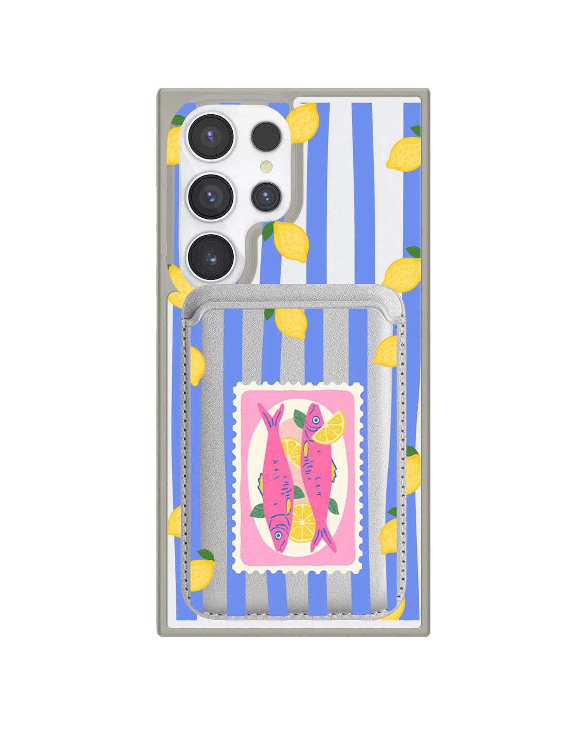 Android Magnetic Wallet Case - Sardines 2.0