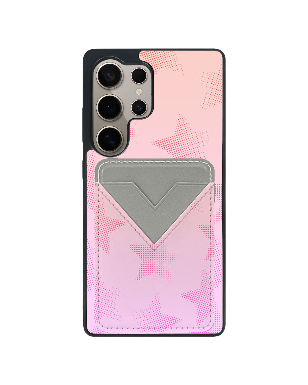Android Avant Wallet Case - Pink Star