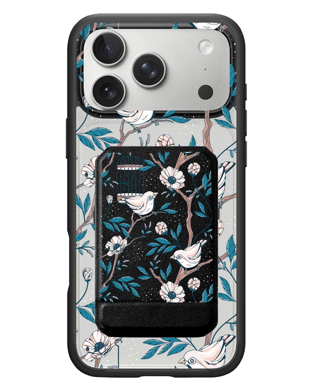 iPhone Magnetic Multifold Wallet - Lovebird 3.0