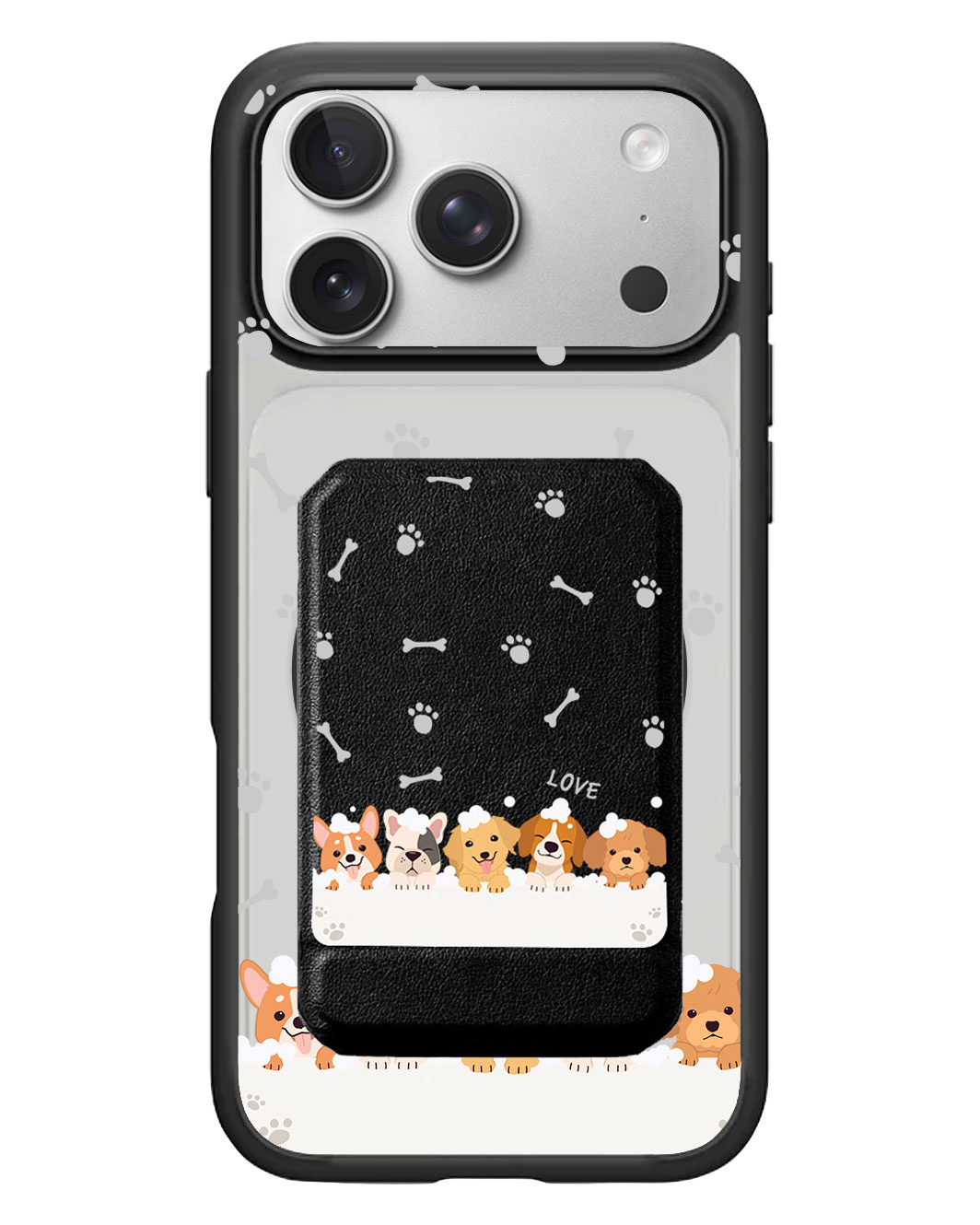 iPhone Magnetic Multifold Wallet - Ruff Family 2.0