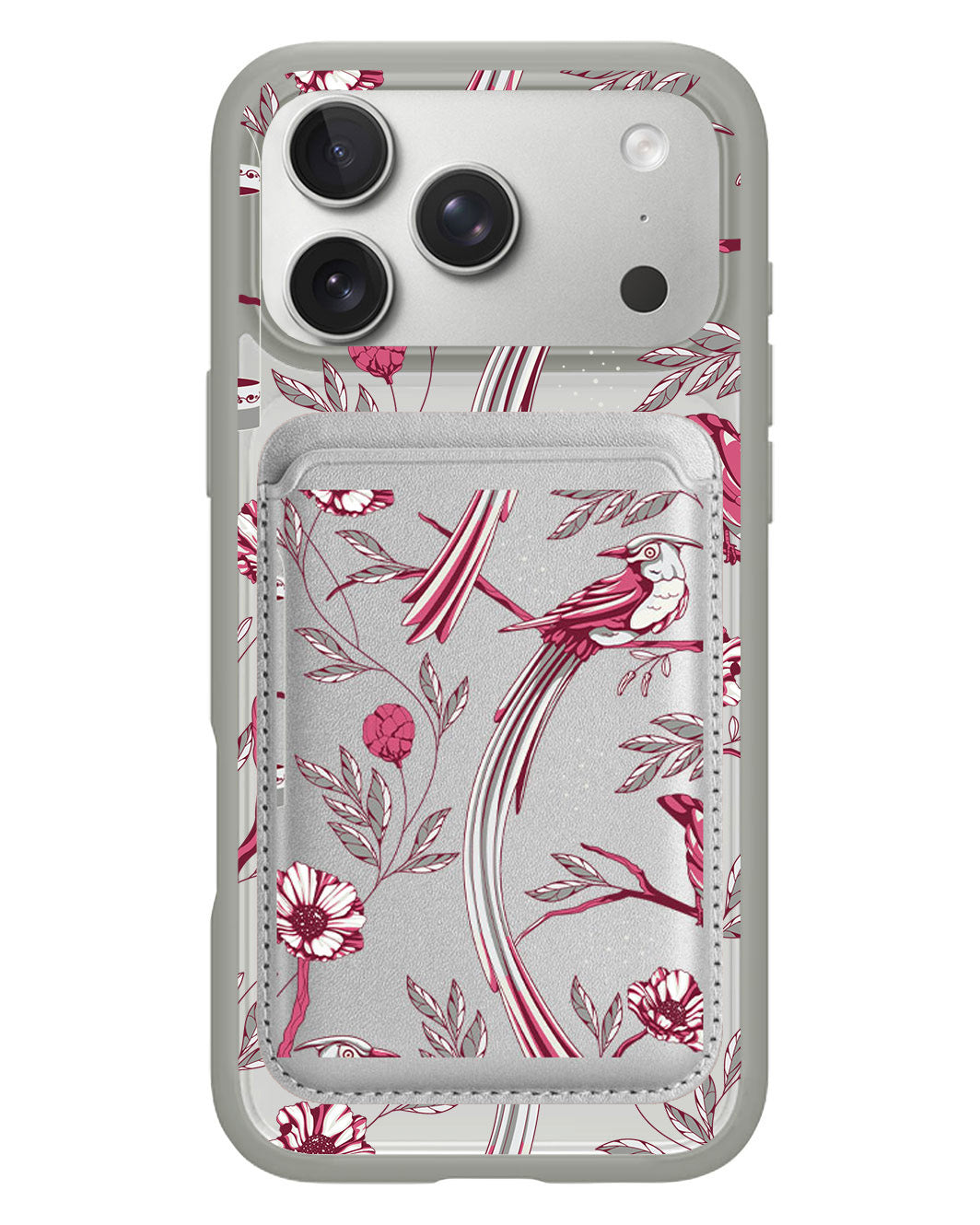 iPhone Magnetic Wallet Case - Lovebird 6.0