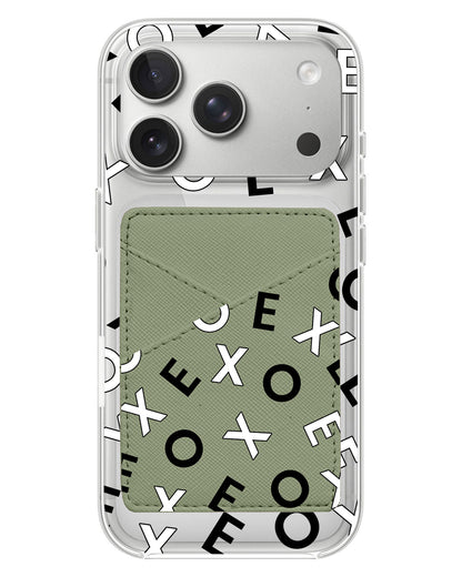 iPhone Phone Wallet Case - EXO Monogram