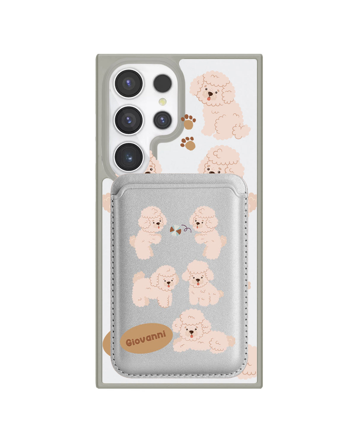 Android Magnetic Wallet Case - Poodle Squad 2.0